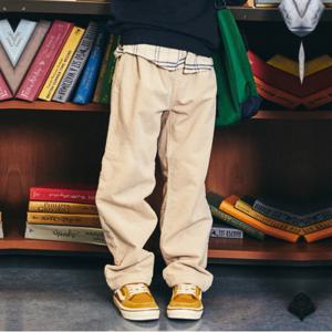 타미힐피거 웜 핀턱 코듀로이 팬츠 (T42E7PPS730BL1AEX)