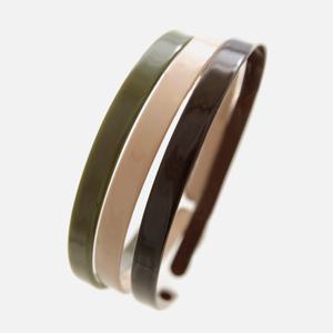 제이로렌 셀룰로오스 원컬러 베이직 헤어밴드 H01344