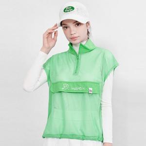 [하프클럽] 에프론 여성골프 쿨매쉬 망사 반집업 조끼 여자골프조끼 여름골프조끼 골프매쉬조끼 골프망사조끼