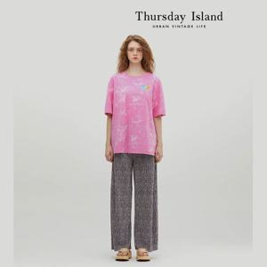 [하프클럽] 풍선 아트웍 티셔츠(T234MTS244W)