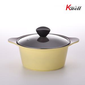 키친웰 벨로스 세라믹코팅 양수냄비 20cm