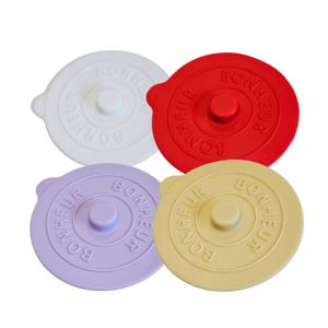 실리콘 원형 머그컵 보온뚜껑 덮개 커버 머그리드 컵뚜껑 머그컵뚜껑 배수구덮개 실리콘컵뚜껑