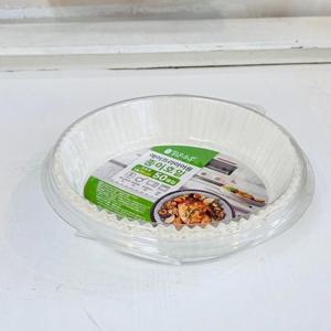 맑은하루 에어프라이어용 종이호일 16cm(50매입) 종이호일 위생호일 오븐호일 주방호일