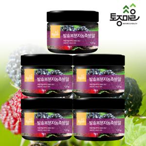 발효복분자농축분말 120g X 5통_고창복분자_복분자가루_복분자분말