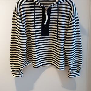 [브리치]  / 가을 단가라 긴소매 맨투맨 티셔츠 스트라이프 긴팔