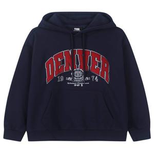 남녀공용 엔비에이 [DEN] 기모 아치 레터링 후드 티셔츠 N254TH020P