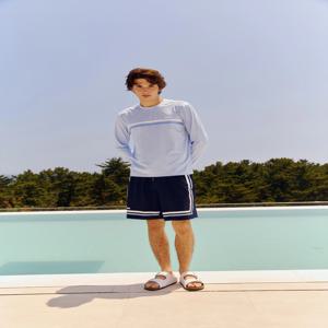 아레나 에반 레귤러핏 래쉬가드 A5BM1RR01-SBL