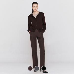 지오다노 여성 겨울 기모 플레어핏 부츠컷 스판 슬랙스 415916