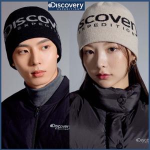 디스커버리 겨울 공용 로고 자카드 비니 DXBN0533N CJDTT