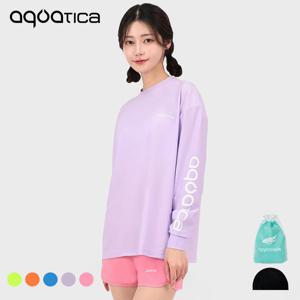 [하프클럽]  여성 래쉬가드 AQAUTS24001(바이올렛)+AQAWQT 스윔보드숏 2피스 단품3종세트