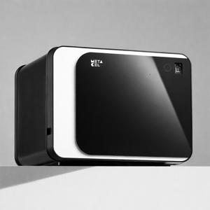 NEW 메타셀 1인 내화금고의 기준 벨리타 015 지문인식 음성안내 서랍 경보기 내부LED 터치패드 장난방지 비밀번호