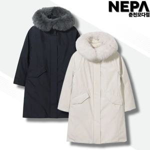 여성 패딩 아우터 야상 거위털 페딩 사파리 구스 다운 윈드스토퍼 7L82077