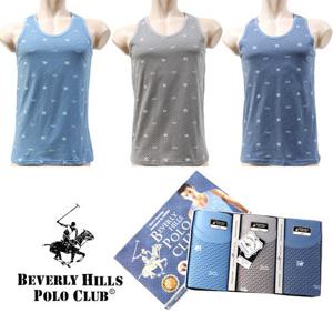 [비버리힐즈폴로클럽]순면 패턴 남자 런닝 3종세트 BPR-0185