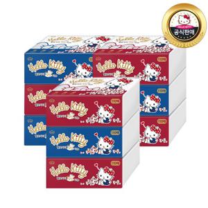 헬로키티 뽑아쓰는 팝업티슈 골드(110매x9개)