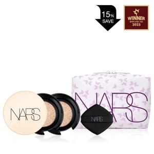 [나스][단독] 퓨어 래디언트 프로텍션 아쿠아 글로우 쿠션 더블패키지 세트