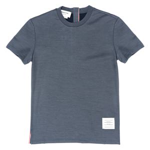 여성용 톰브라운  크루넥 반팔 티셔츠 FJS116A 05596 415 네이비