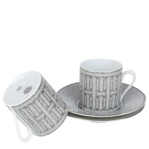 당일출고 테이블웨어 에스프레소잔 2인 세트 모자이크24 PLATINE