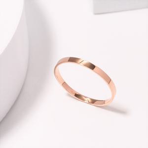 [GB] 기계식 플랫 미스링 14K GOLD 반지 LRS21177G