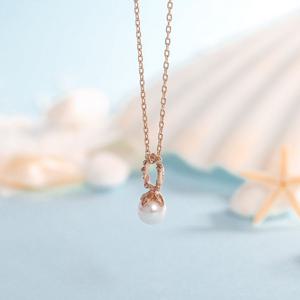 [GB] 진주 레이스 비쥬참 14K GOLD 펜던트 LPT20034T