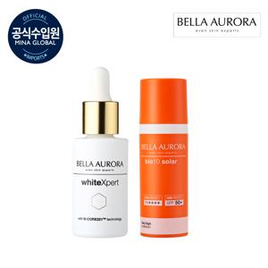 화이트닝 세럼(30ml) + 바이오텐 선스크린(50ml)
