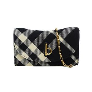 락킹 홀스 체인 스트랩 지갑 블랙 갈리코 8095304