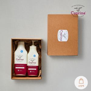 [선물세트] 캐나다 산양유 바디워시 500ml + 바디로션 350ml