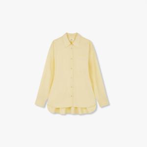 [톰보이] 뒷단추 디테일 오버핏 셔츠 9105121101