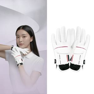 라이트컨택 라미드 최고급 여성 골프 장갑 양손 골프용품 HCGVGV01WHT