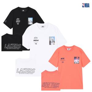 남녀공용 엔비에이 [LAL][NYK] 스몰전사 반팔티셔츠 N222TS042Z