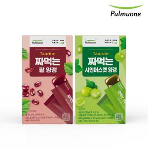 짜먹는 양갱이 2종 팥양갱 25g 8개+샤인머스캣 양갱 25g 8개 총16개