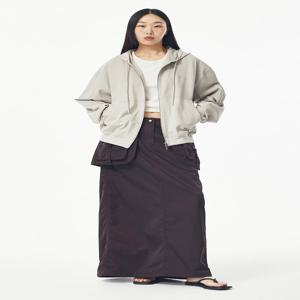 [정가 359,000원]우븐 배색 MA1 후드 집업 91U5113564