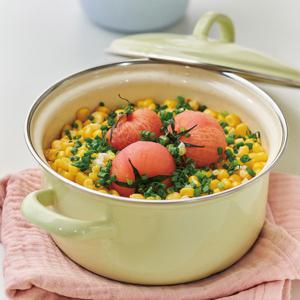 [김나라공구] 번트 법랑 양수냄비 16cm