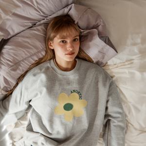 아노에틱 플라워 스웻셔츠_3컬러