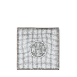 테이블웨어 접시 스퀘어 PLATE 모자이크24 마이크로쁘띠 PLATINUM