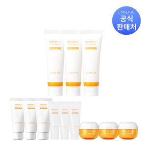 래디언씨 선크림 SPF 50+ PA++++ 50ml 3개 (+ 래디언씨 크림 10ml 3개 추가 판촉)