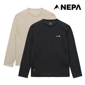 남성 패스파인더 폴라텍 파워드라이 긴팔 라운드 티셔츠 7K55323