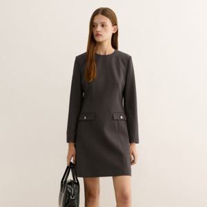 [25 F/W] 포켓 장식 A라인 원피스 AWWOPP31010