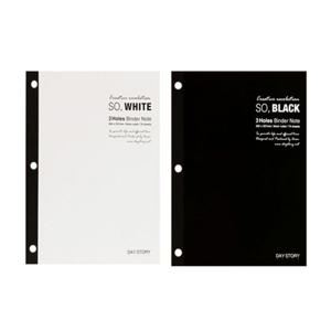 3공 포켓바인더 리필노트 색상랜덤
