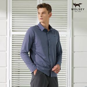 남성 가을소로나카라셔츠_네이비 APWSSH25F02MNA