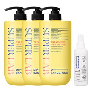 슈퍼랩 탈모 트리트먼트 1L 3개+랩헤어토닉150ml 1개