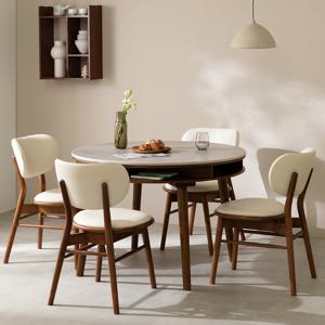 데이지 원형 수납 양면 세라믹식탁 테이블 4인용 식탁 1000 1100