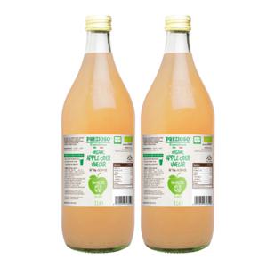 프레지오소 유기농 애사비 애플 사이다 사과 식초 1리터 2개