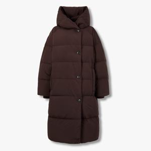 [톰보이] 후디 싱글버튼 롱 다운 점퍼 9105414114