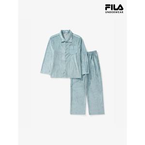 [하프클럽] 극세사 골조직 남성 파자마 세트 (FI4PJF6642M_GTL)