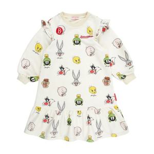 [롯데백화점]올오버 루니툰즈 러플 드레스_BP43OD725