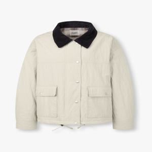 [톰보이] 소매 체크 카라 배색 점펖 9166113871