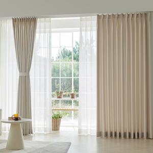 [맞춤제작]  전동 암막 커튼 설치 풀패키지