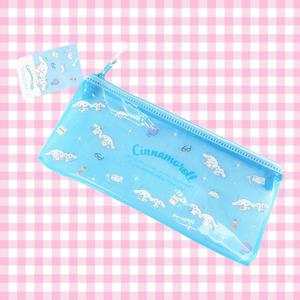 산리오 펜슬 파우치 (시나모롤) 쿠로미 PVC필통 투명필통 산리오굿즈 산리오필통