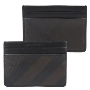 버버리 런던 체크 카드지갑 3998945-CHOCOLATE