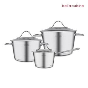 벨라쿠진 트럼펫 냄비 3종 세트